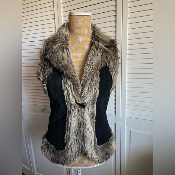 Live a Little Jackets & Blazers - Live a little Leather Vest Penny Lane